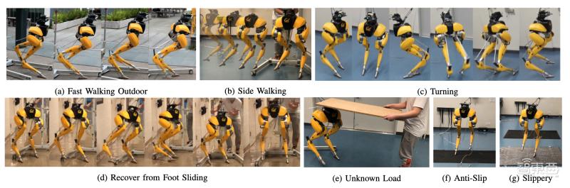 AI助两足机器人自学走路strong/p pai机器人 /strong，还能扭转跳跃加速度