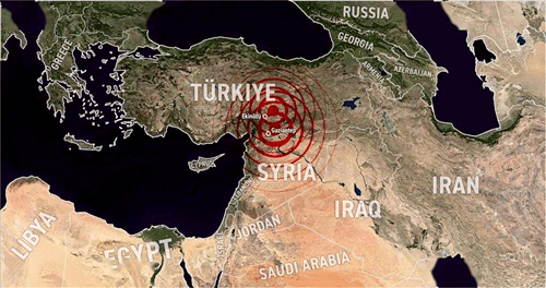 摧毁城堡
:土耳其叙利亚地震下的文化遗址