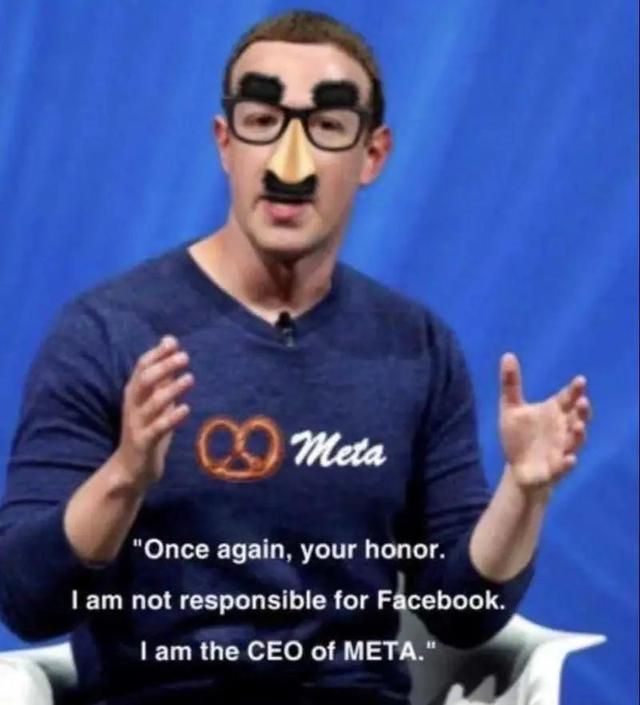 被全球网民嫌弃的Meta Zuckerberg