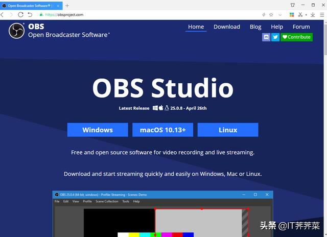 无人直播软件obs2021最新免费直播盒子